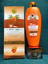 Ly Carotte Solution Body Lotion 450ml + Face Cream - Afro Body Glow